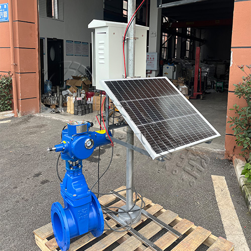祁连皓久 Z945X-16Q免布线太阳能电动闸阀 农业灌溉 支持远程智能控制
